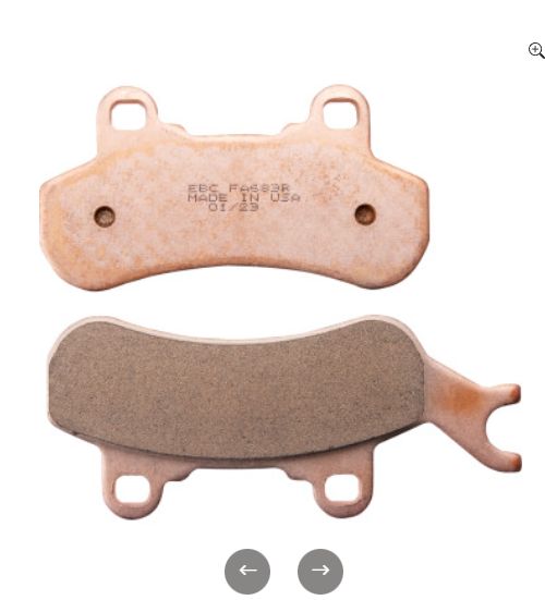 FA683R Long-Life Sintered "R" Brake Pads
