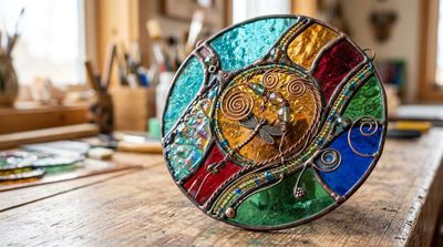 Mixed-Media Glass Art
