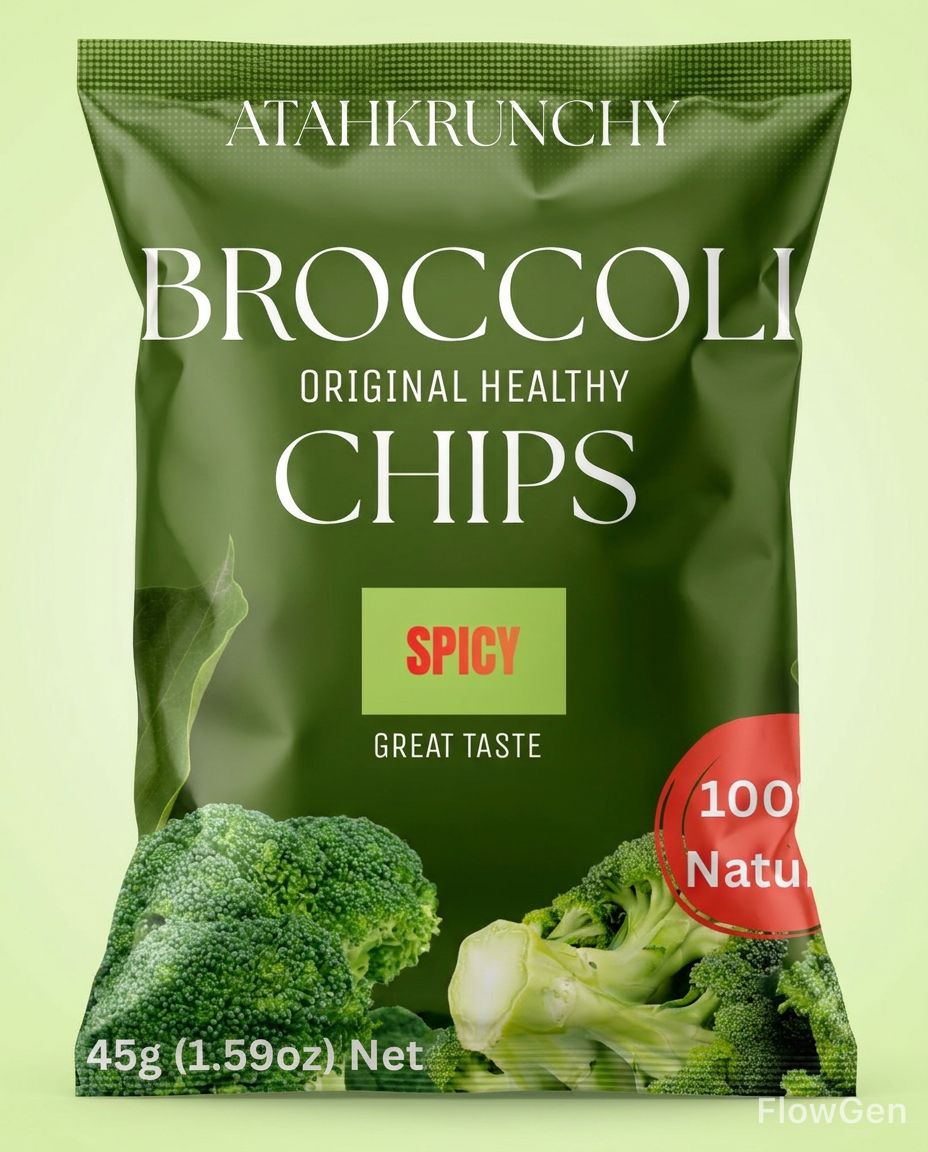 Spicy Broccoli chips