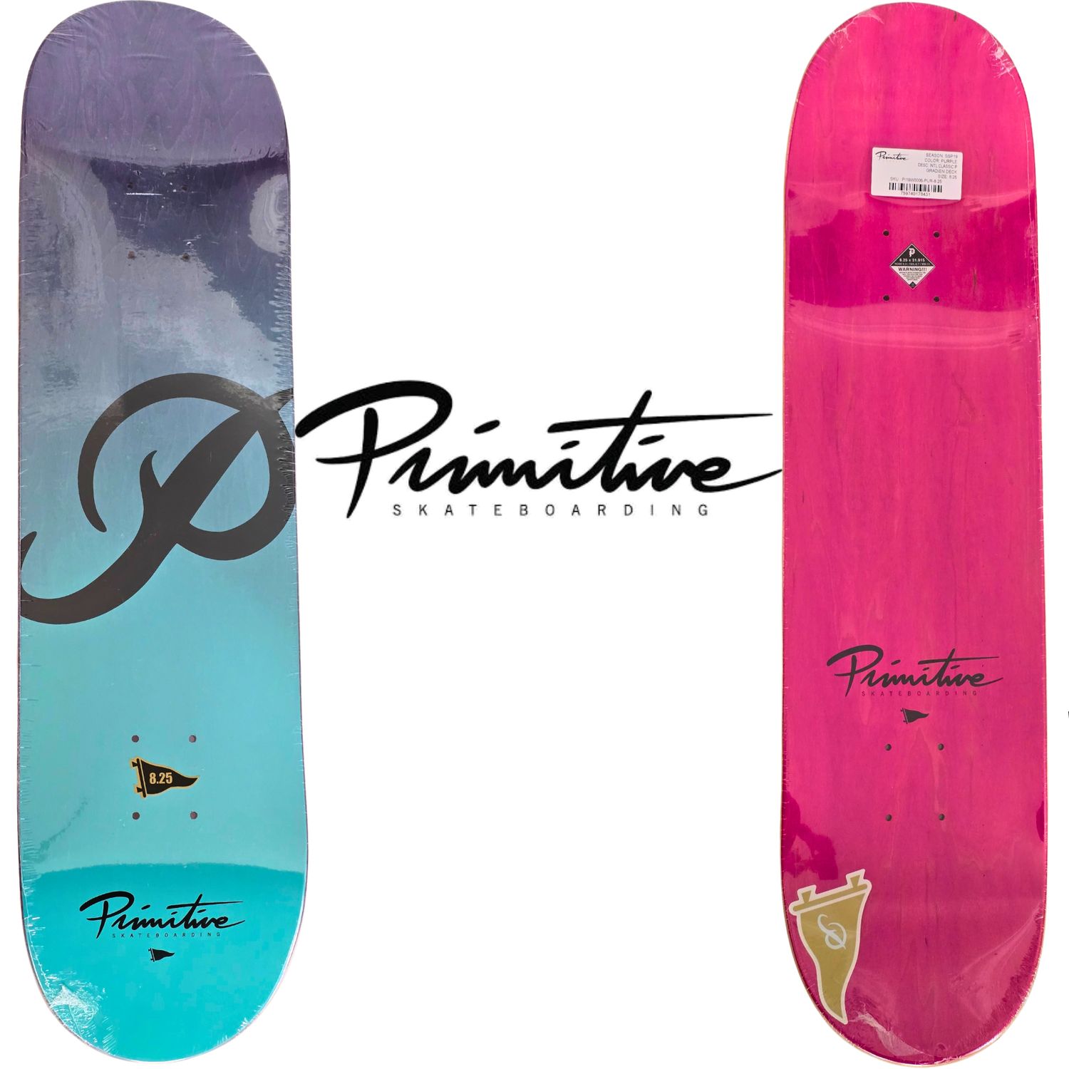 Primitive Classic P Gradient Deck 8.25"