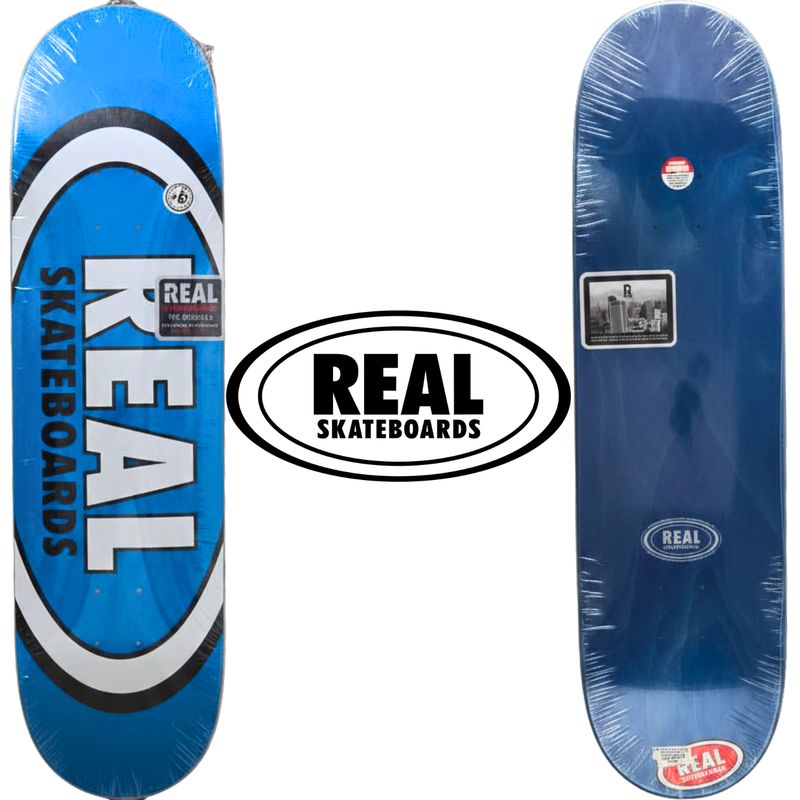 Real Classic Oval Blue Deck 8.5"