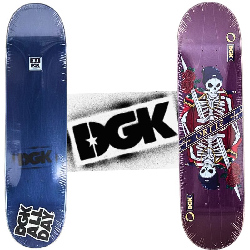 DGK Chaz Ortiz Kingdom Deck 8.1"