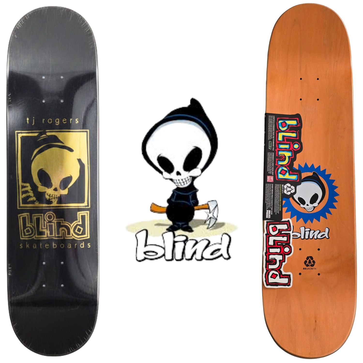 Blind TJ Rogers Reaper Deck 8.375"