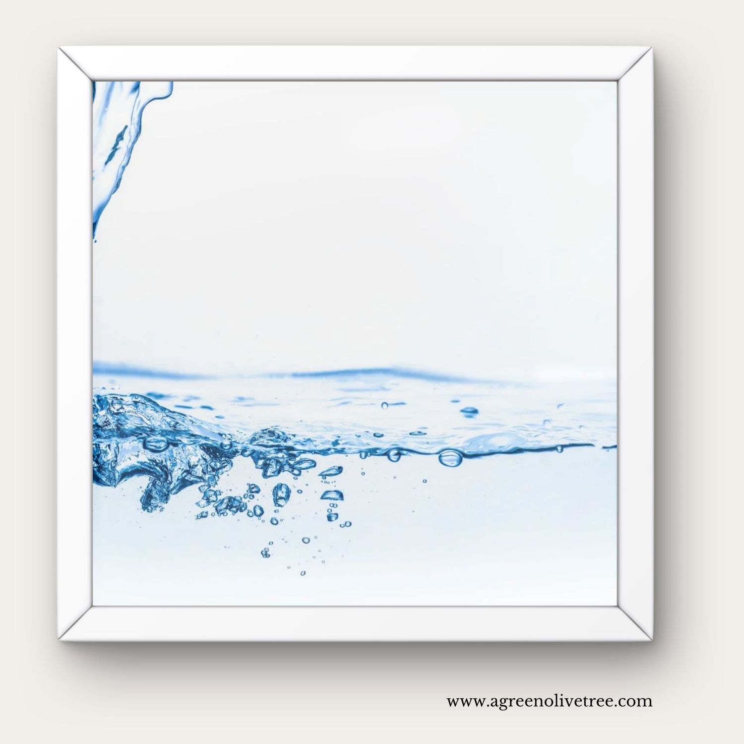 Wall Art Prints - Water Drops - Abstract Art