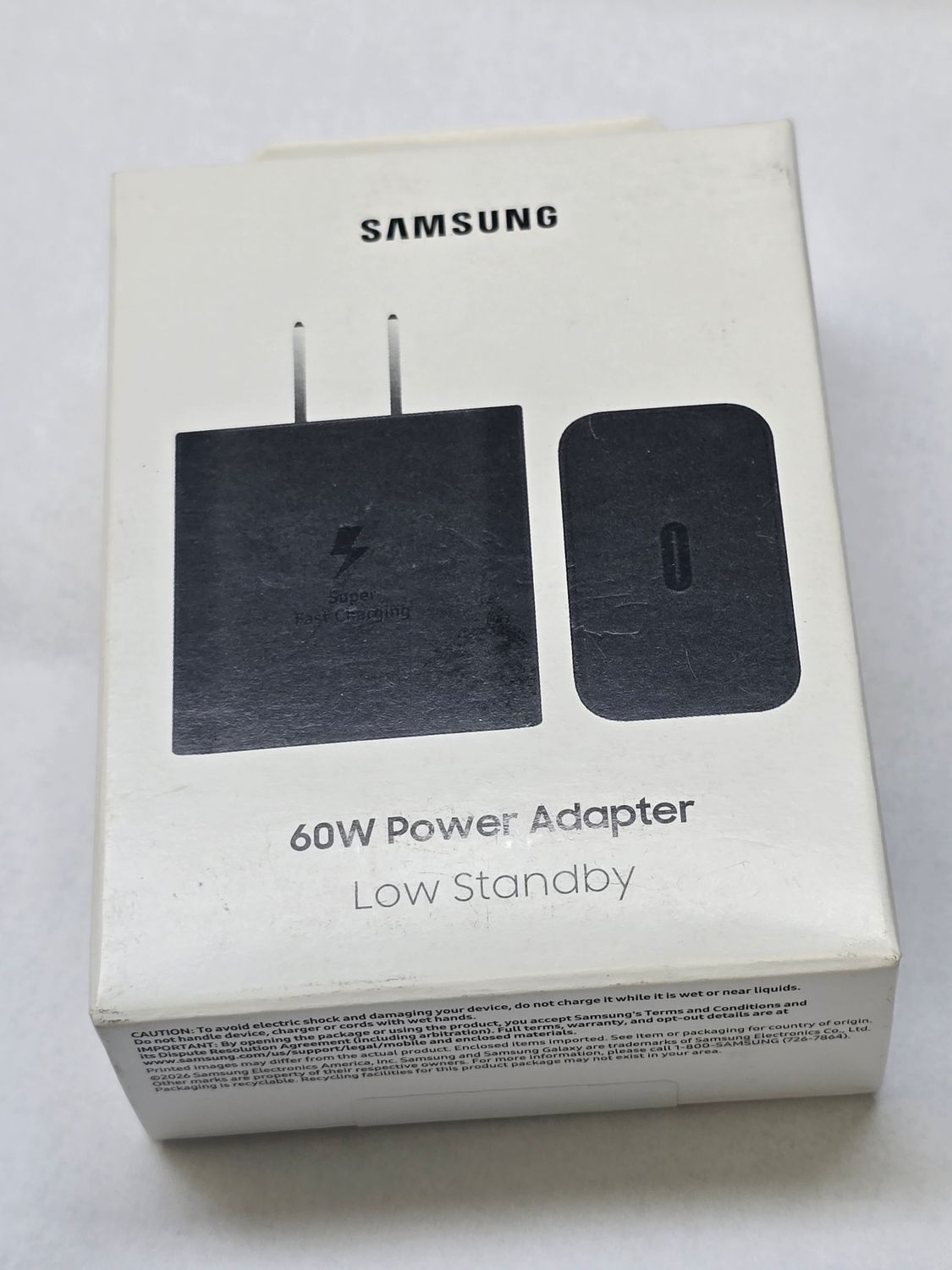 SAMSUNG 60W POWER ADAPTER USB-C 1 PORT