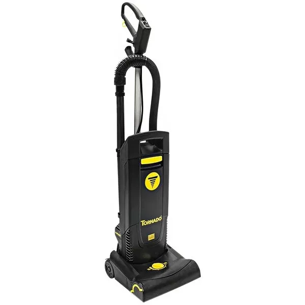 Tornado 91430 12" Deluxe Single Motor Upright Vacuum with On-Board Tools and HEPA Filtration