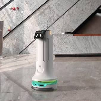 Dual Process Disinfecting Robot