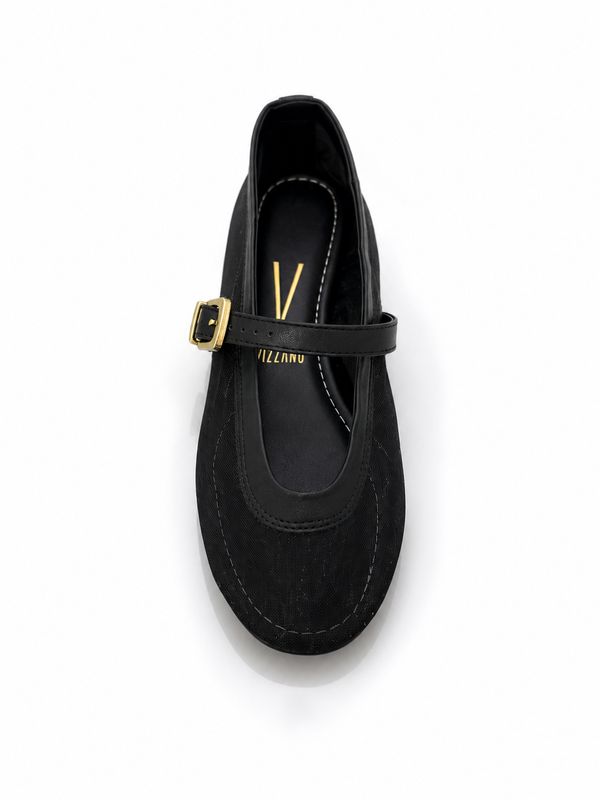 Mary Jane Black Vizzano Ballerina