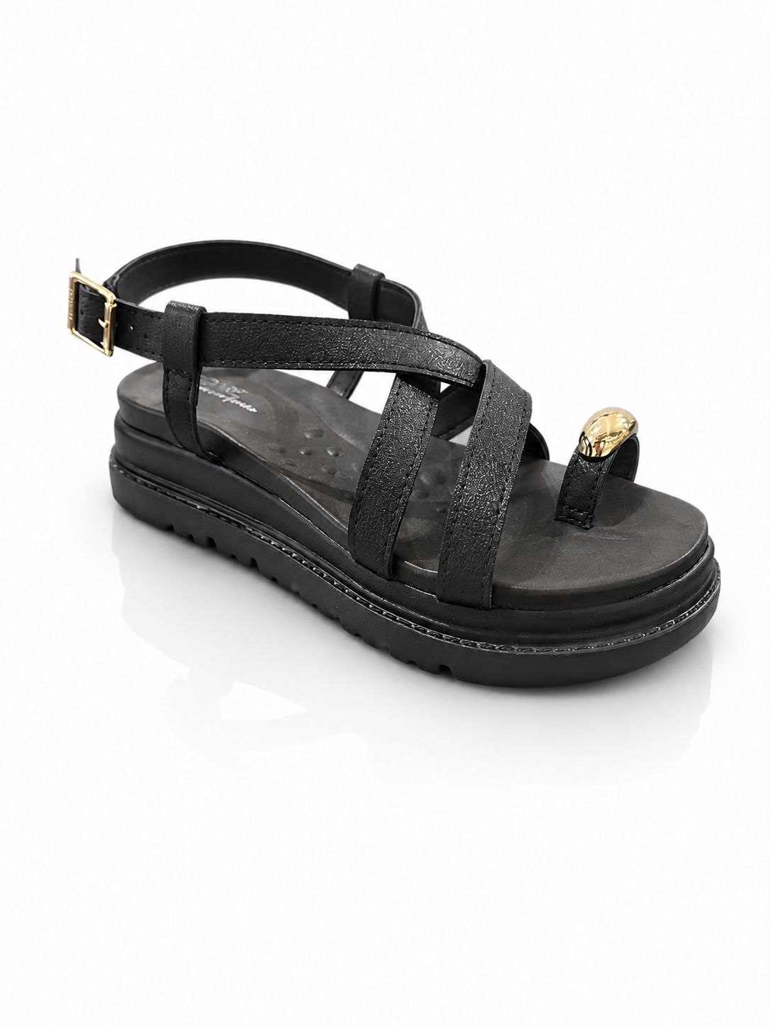 Toscana Modare Black Sandal