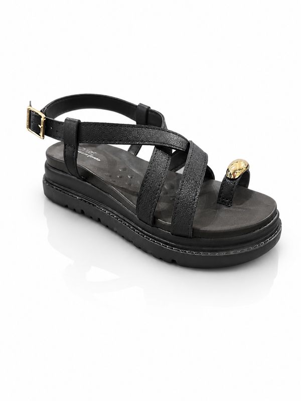 Toscana Modare Black Sandal