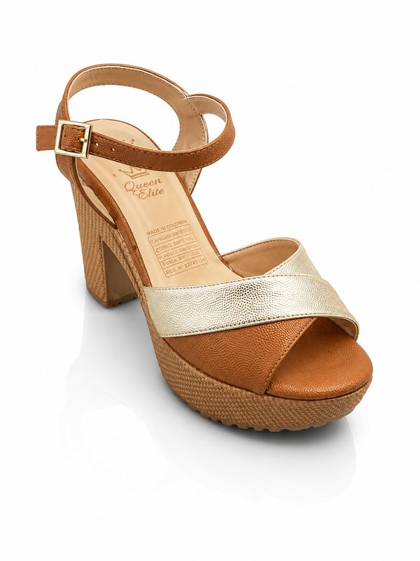 Aitana Queen Eliz Champagne Heel