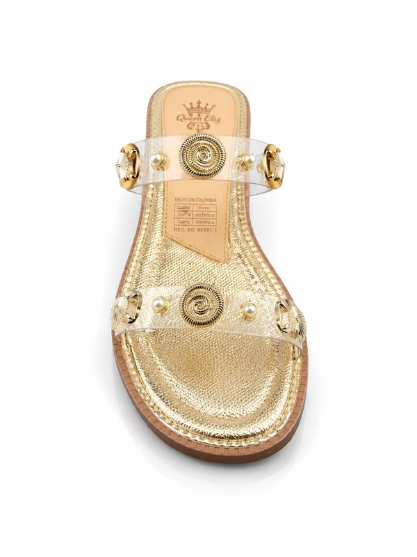 Mar Queen Eliz Gold Sandal