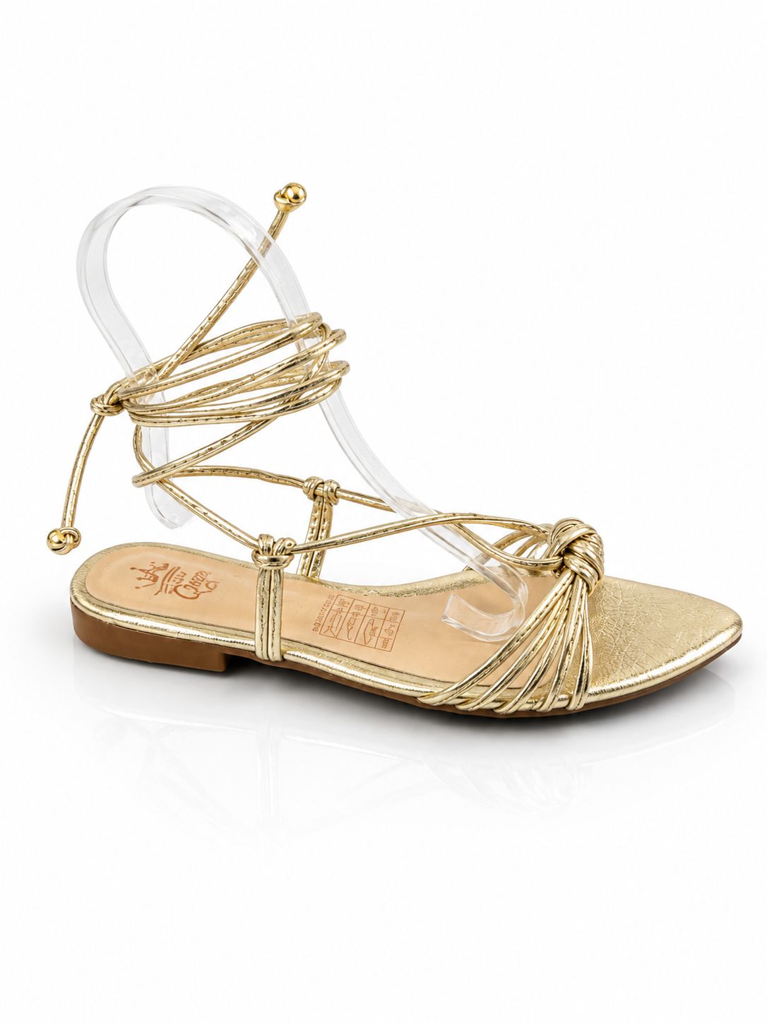 Zafira Queen Eliz Gold Sandal