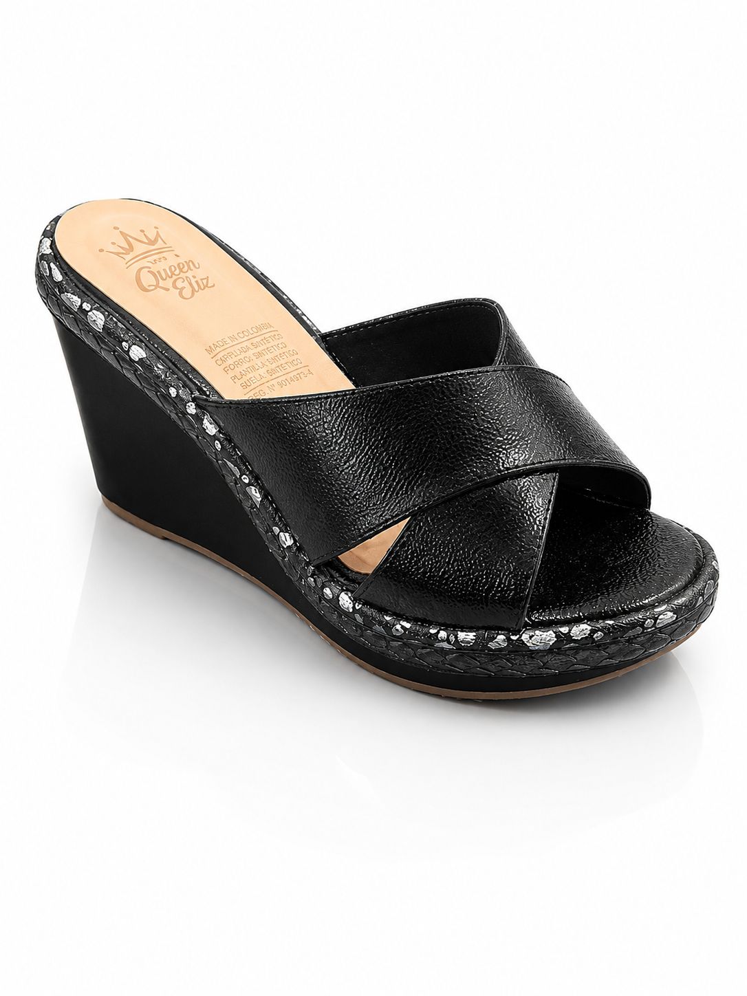 Eva Queen Eliz Black Platform