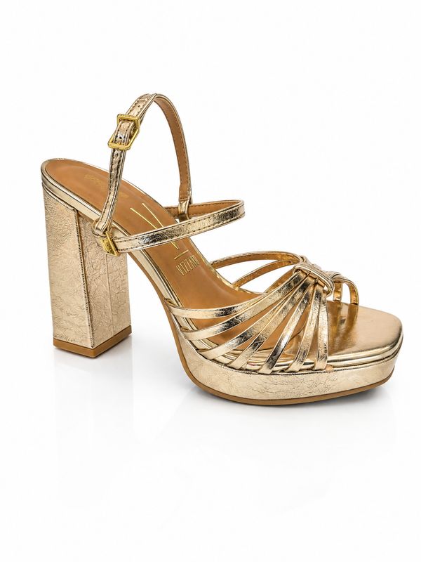 Eloise gold vizzano heel