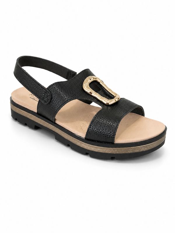 Isadora Modare Black Sandal
