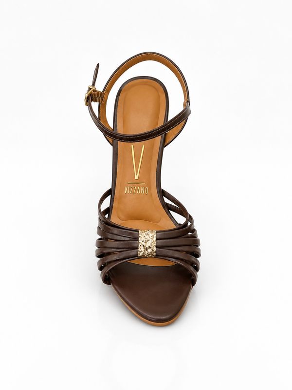Bella brown vizzano heel