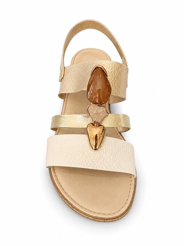 Aria Modare Gold Sandal