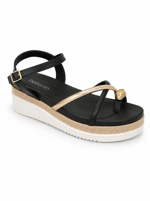 Lia Beira Rio Black Sandal