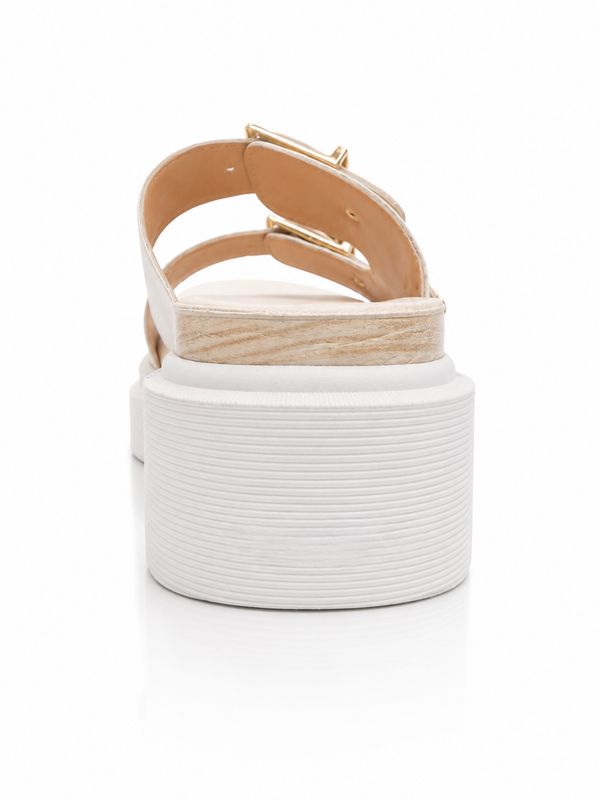 Gia Vizzano White Off Sandal