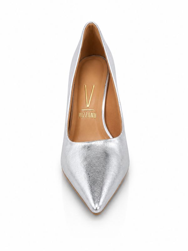 Livia Vizzano Silver Stilettos