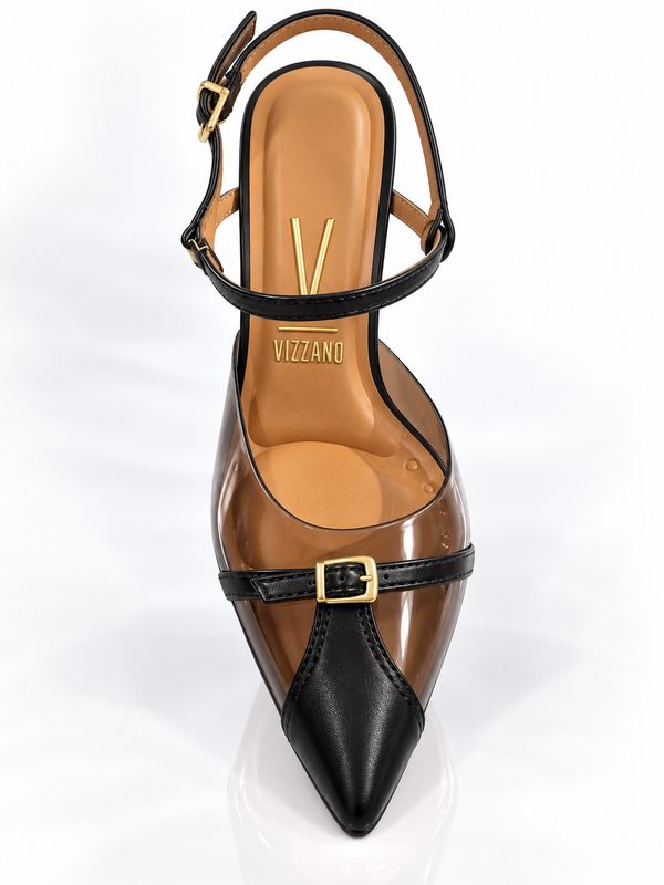 Amelie Black Vizzano Stilleto