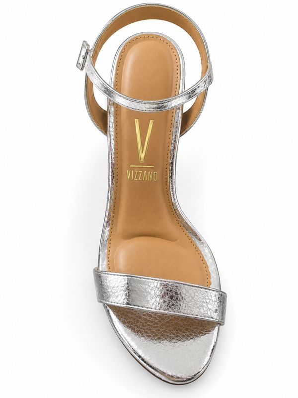 Soleil Silver Vizzano Heel