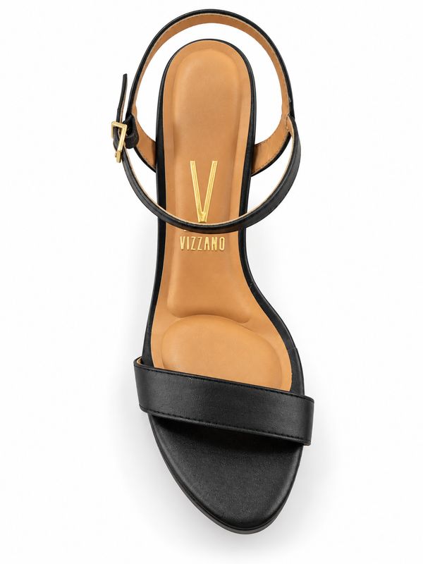 Soleil Black Vizzano Heel