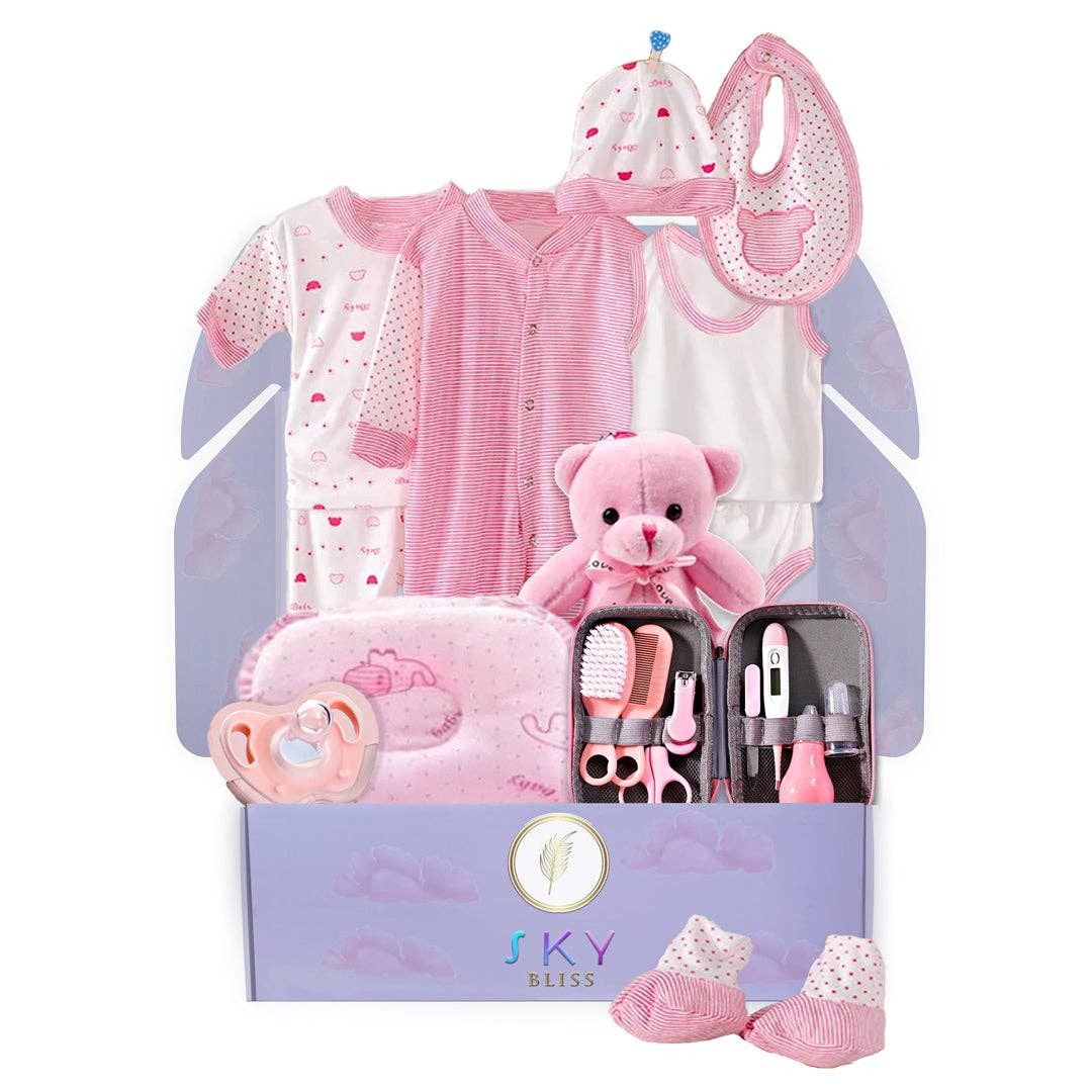 Sky Bliss Baby Gift Box, Style: Girl