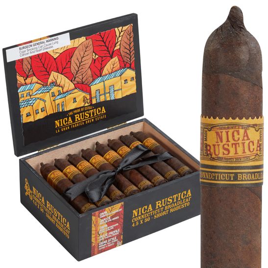 Nica Rustica Broadleaf El Brujito (Toro) 6.0 x 52