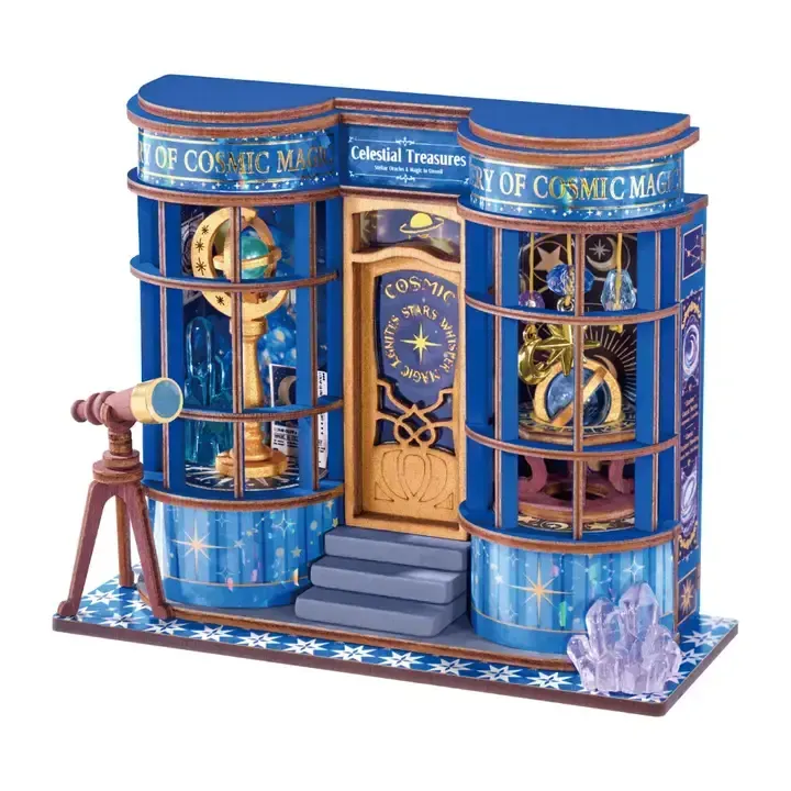 DS048 Magic Astronomy Shop Rolife Diy Miniature House