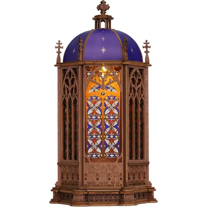Rolife Starry Dome Cathedral Diy 3D Puzzles
