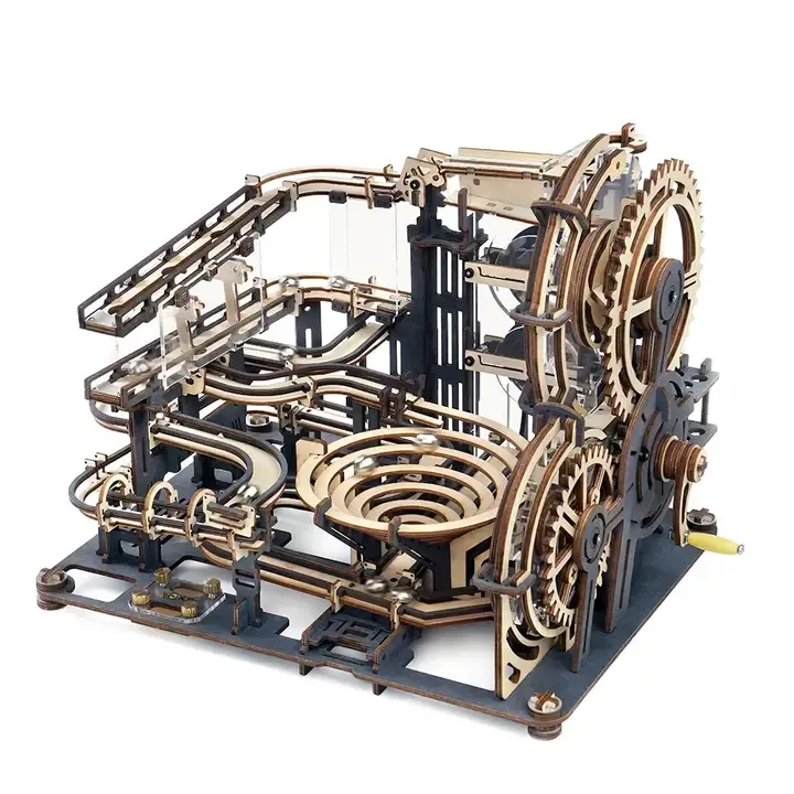Marble Night City Rokr 3D Wooden Mechanical Model