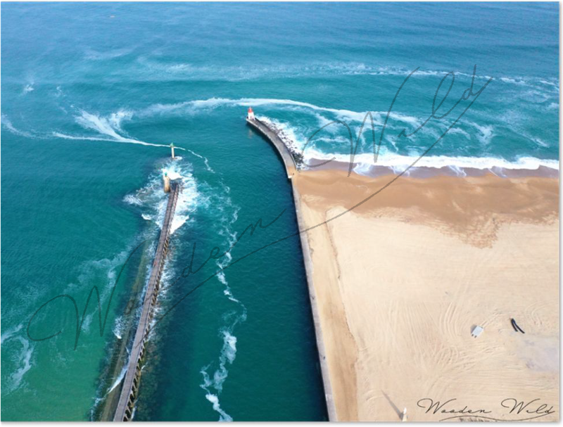 L'ESTACADE DE CAPBRETON - VUE AÉRIENNE