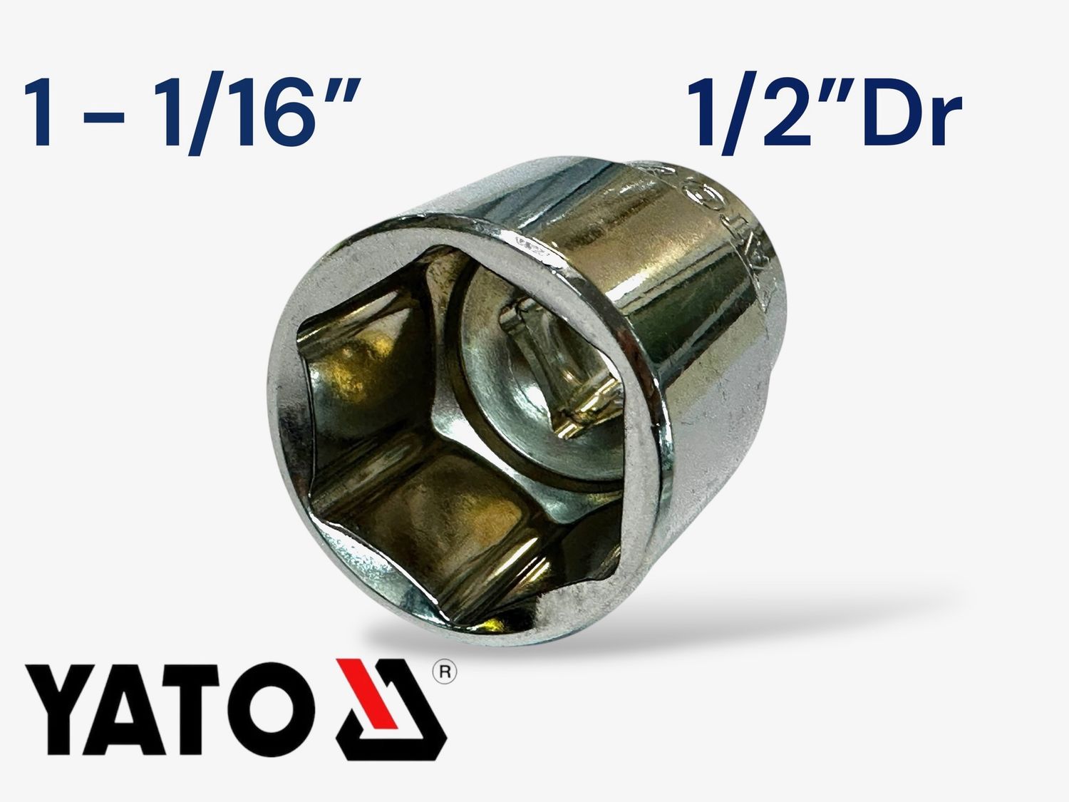 1 1/16” Socket 1/2"Dr