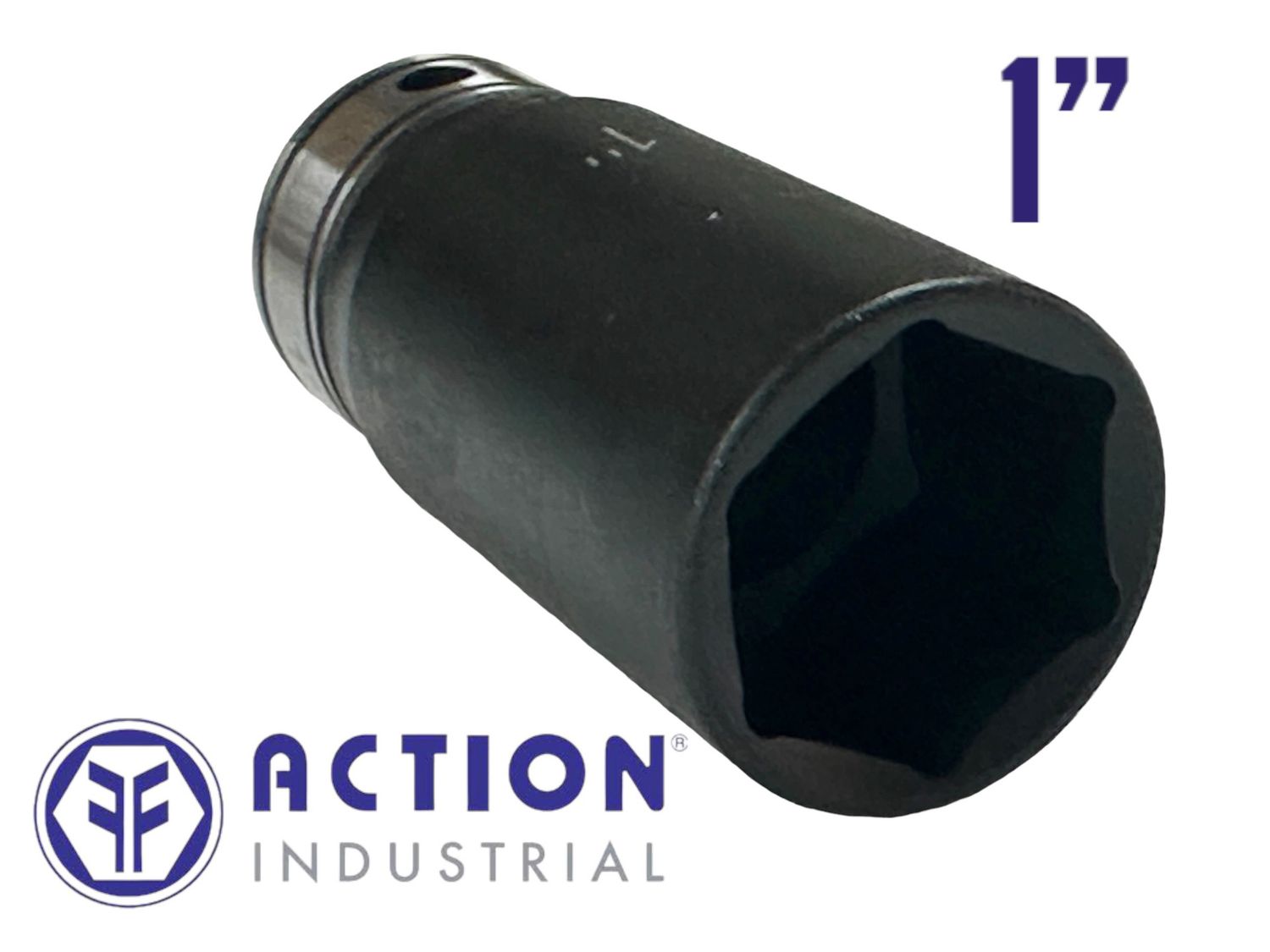 1" Impact Socket 6Pt 1/2”Dr