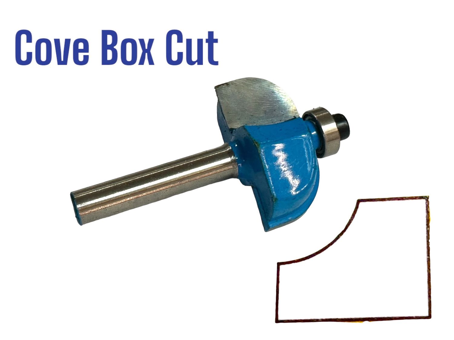 1/4" Router Cove Box Cut 9.5mm