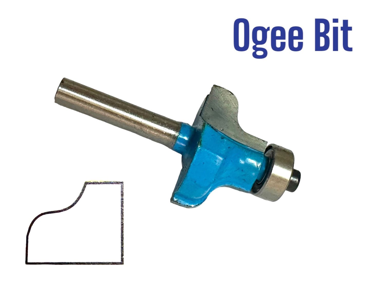 1/4" Router Bit Ogee 4mm
