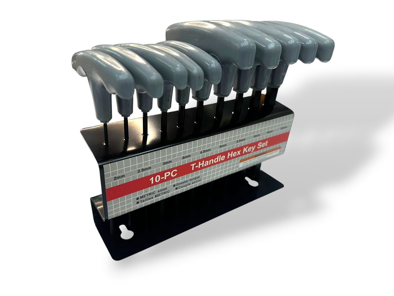 10 Pc Allen key Set Metric Hex Keys