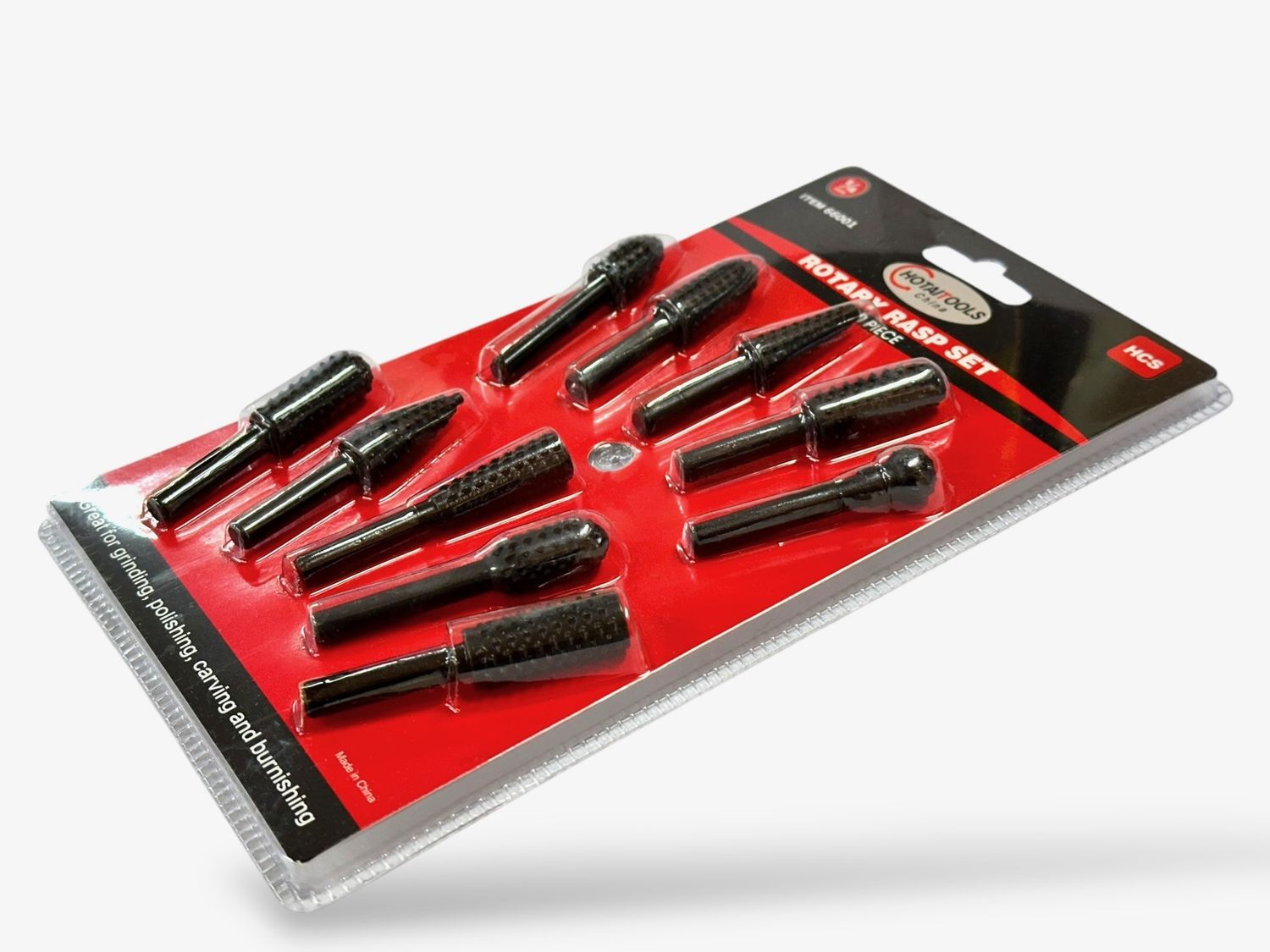 10 Pc Rotary Rasp Set