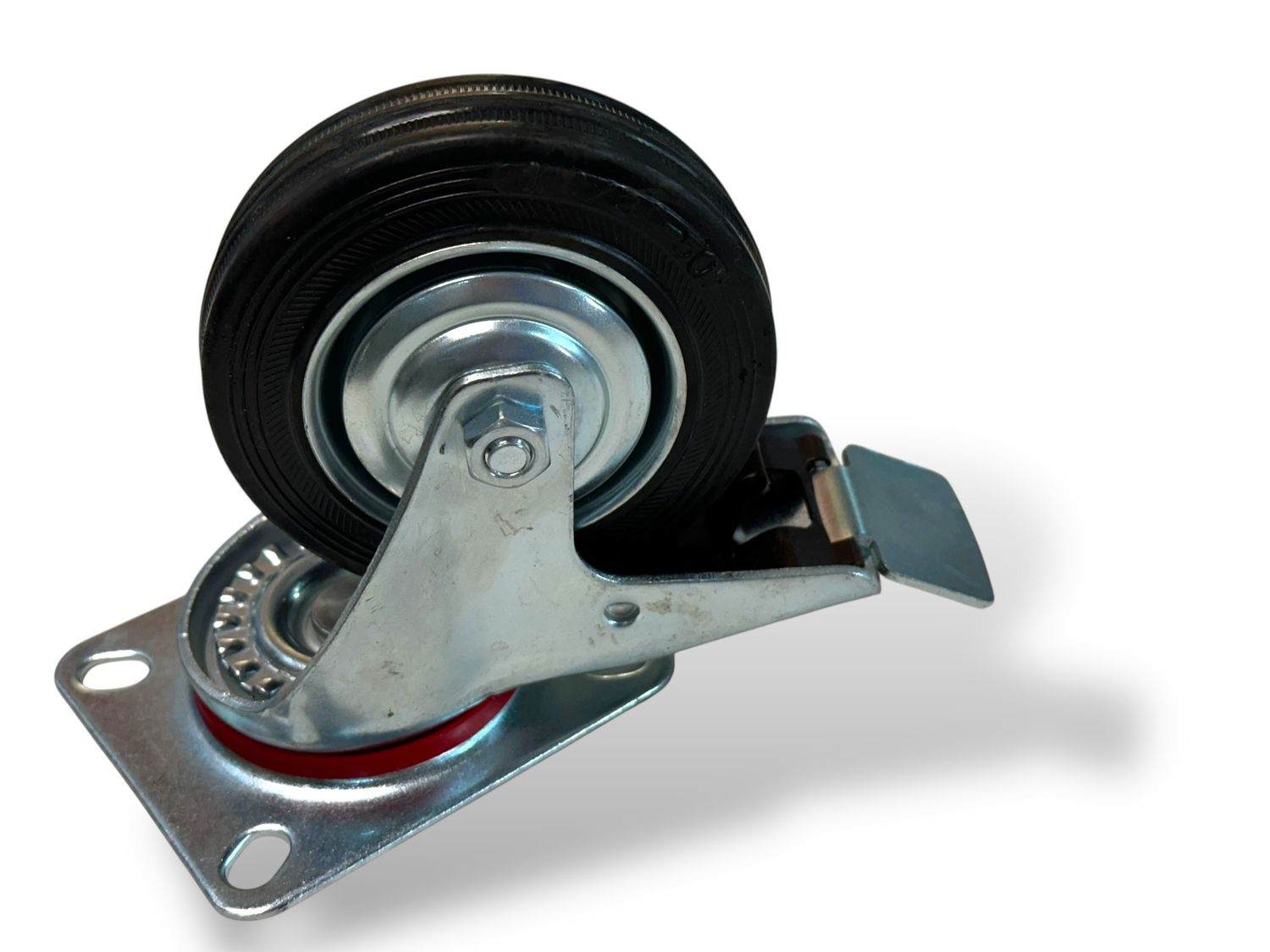 100mm Castor Wheel Braked
