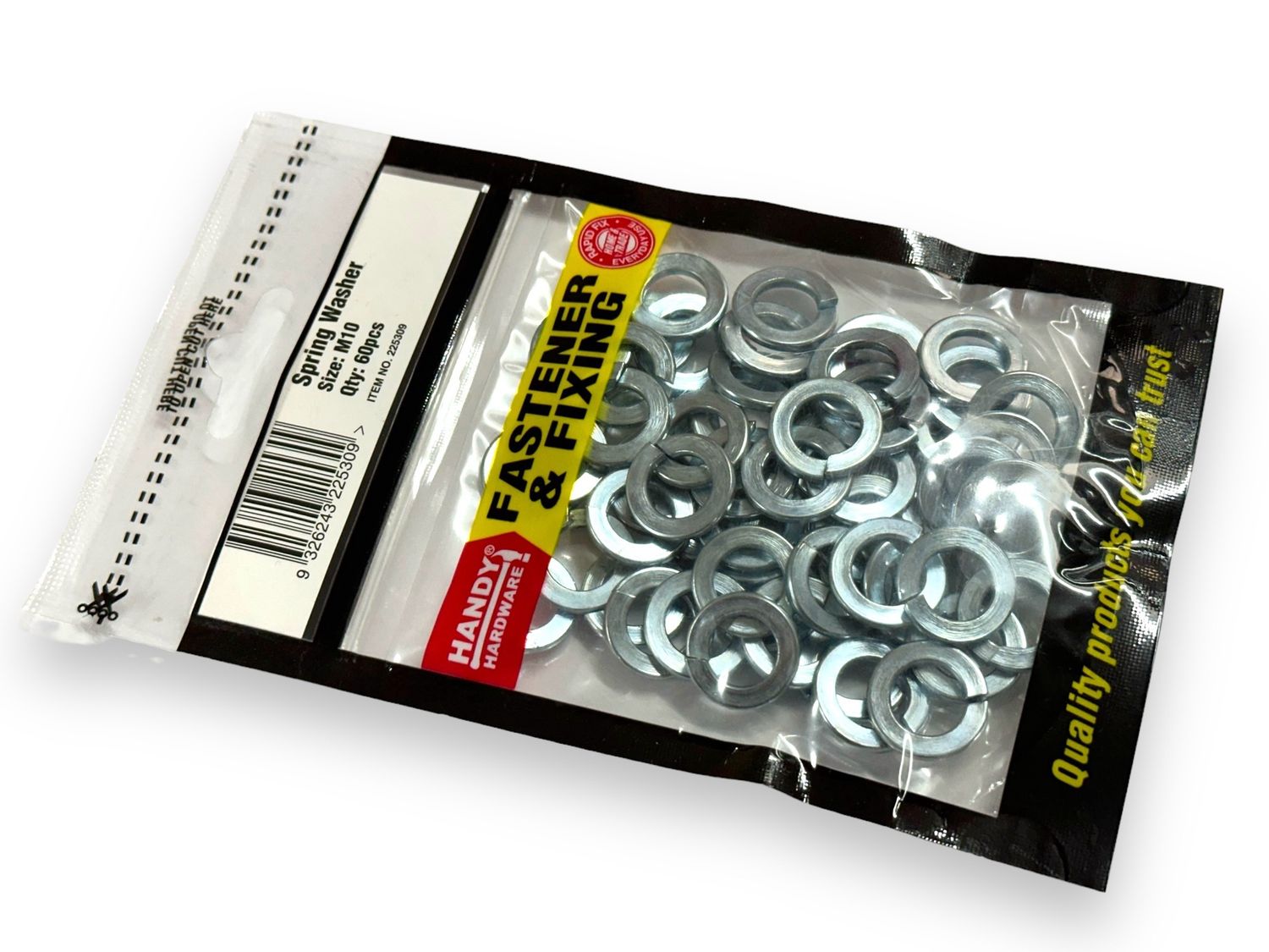 10mm Split Washers 60Pc