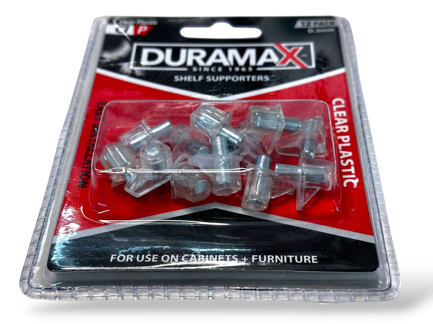 12 Pc Shelf Supports 5mm