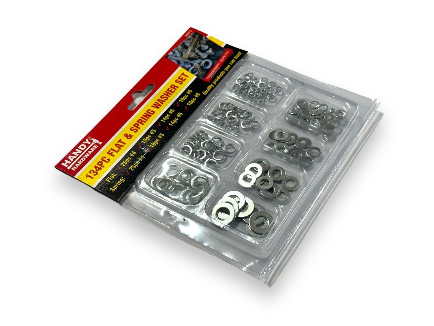 134Pc Washer Assortment