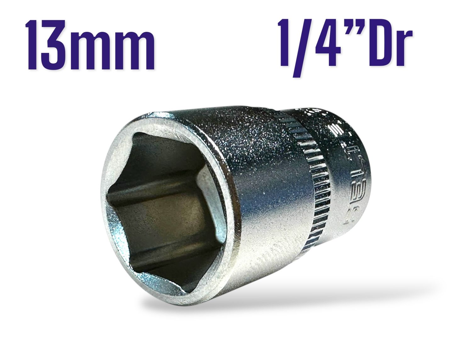 13mm Socket 1/4"Dr