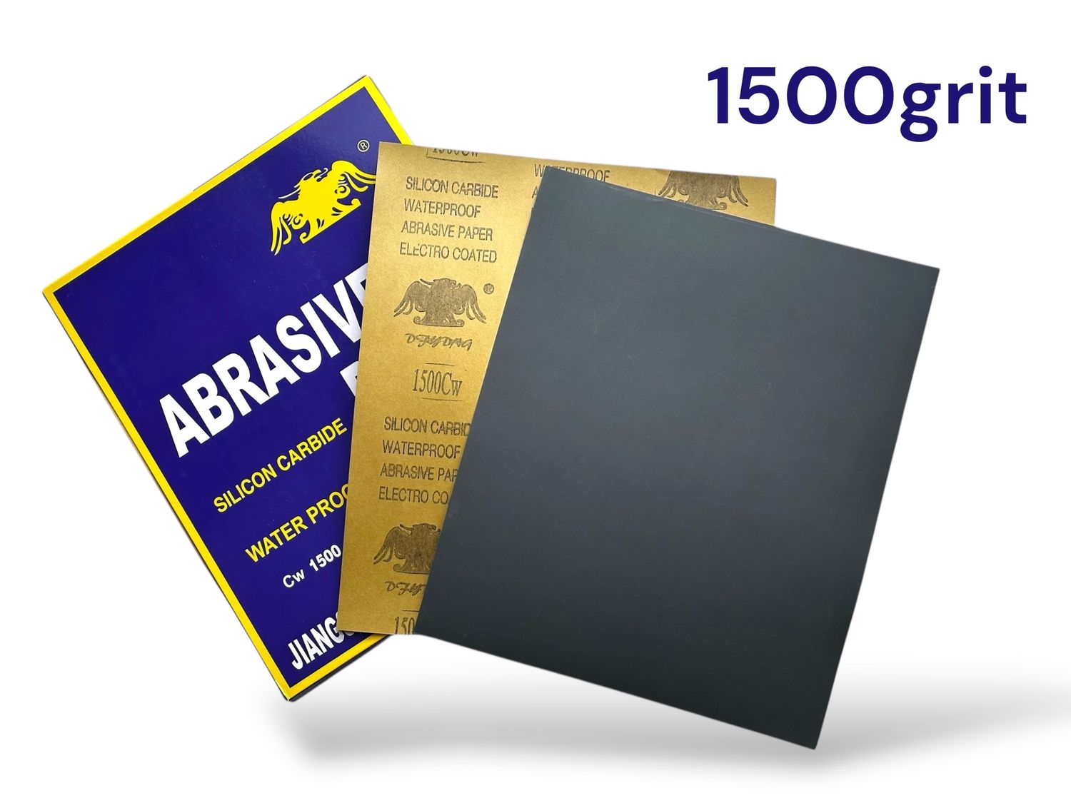 1500 Grit Abrasive Paper Wet and Dry