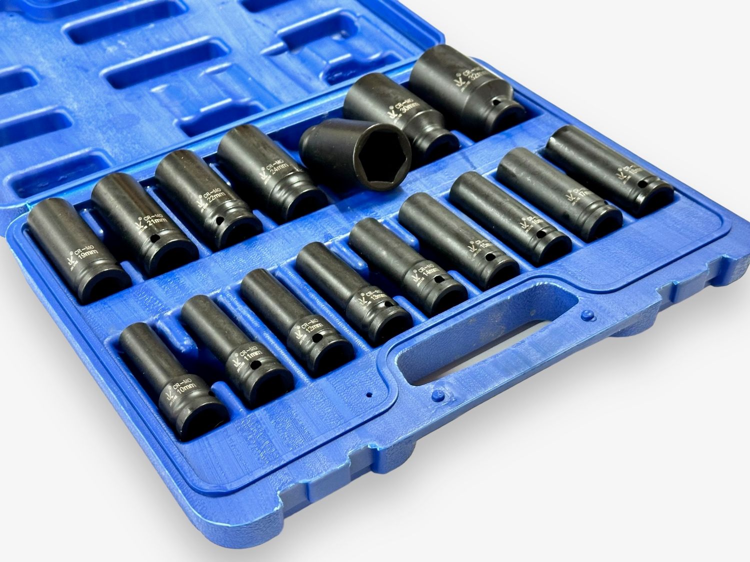 16Pc Impact Socket Set Metric