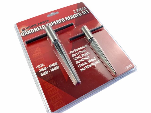 2 Piece Handheld Tapered Reamer Set