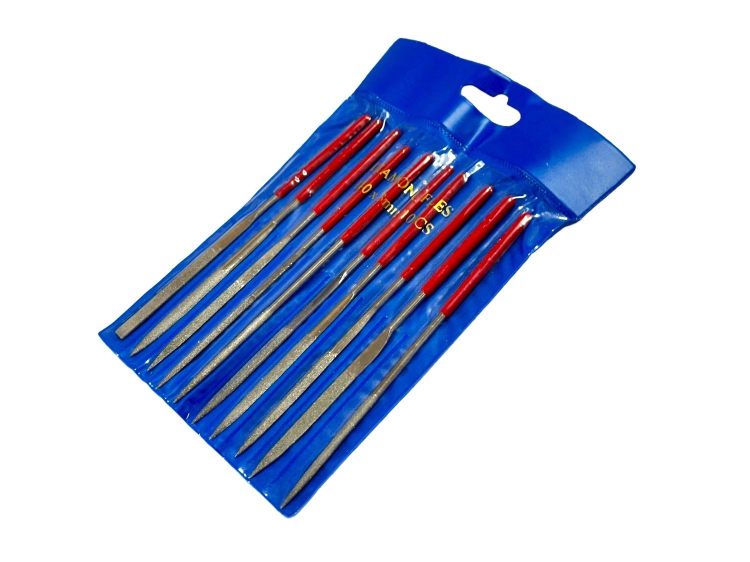 10Pc Diamond Files Set 140mm