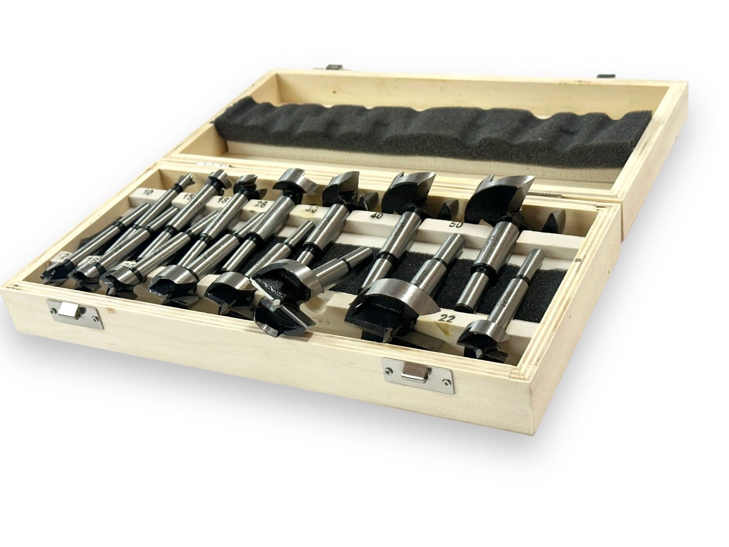 15Pc Forstner Bit Set